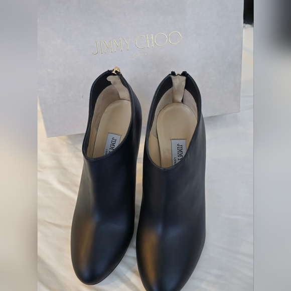 Jimmy Choo Mendez Ankle Booties 35.5 - Picture 6 of 8